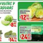 Ofertas HEB 7 Días de frutas y verduras del 21 al 27 de enero 2020