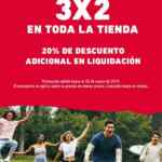Rebajas Hollister: 3x2 en toda la tienda y 20% de descuento en liquidación