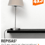 En Home Depot 4x3 en sillas altas, bancos y repisas