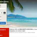 Código Hoteles.com de 10% de descuento adicional (aplica en puentes y Semana Santa