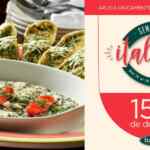 Semana Alla Italiana Italianni's: 15% de descuento en platillos participantes para llevar