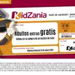 Cupón Kidzania de adultos entran Gratis en la compra de un boleto para niños