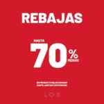 Terceras Rebajas LOB: Ahora hasta 70% de descuento