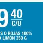 Ofertas La Comer y Fresko de segundo a mitad de precio del 24 al 27 de enero 2020