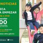 CDMX Mi Beca para Empezar: $300 al mes para estudiantes de preescolar