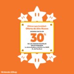Ofertas de Año Nuevo 2020 Nintendo eShop: hasta 30% de descuento en videojuegos seleccionados
