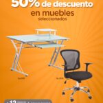 En Office Max hasta 50% de descuento + 12 MSI + envío gratis en muebles seleccionados