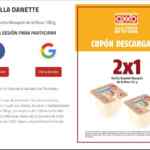 Nuevos Cupones Oxxo de 2x1 en Danette y Vitamin Water