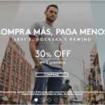 Descuentos escalonados Promoda: Hasta 40% de descuento en Levi's. Dockers y Rewind