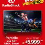 Ofertas Radioshack Shack Weekend del 30 de enero al 3 de febrero 2020