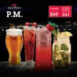 Promoción Red Lobster PM After Office 2020: 2x1 en cervezas de barril y tragos a $69 después de las 6pm