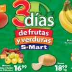 Ofertas S-Mart 3 Días de frutas y verduras del 21 al 23 de enero 2020