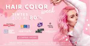 Promoción Sally Beauty Hair Color Week: 80% de descuento en el segundo artículo