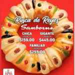 Promoción Sanborns Rosca de Reyes 2020 precios y tamaños