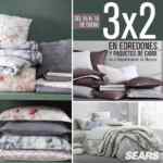 En Sears 3x2 en edredones y paquetes de cama
