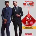 En Sears rebajas Wow de 3x2 en trajes, sacos y pantalones seleccionados