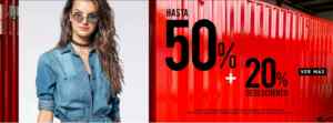 Segundas Rebajas Sexy Jeans de hasta 50% de descuento + 20% adicional + 6 MSI
