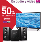 Promoción Suburbia: Hasta 50% de descuento en audio y video y hasta 9 msi