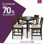 Liquidación Suburbia: Hasta 70% de descuento en muebles