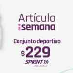 Suburbia Artículo de la Semana 13 de enero: conjunto deportivo Sprint para mujer a $229