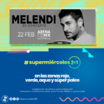 Super Miércoles de Super Boletos: 2x1 en boletos para conciertos y espectáculos