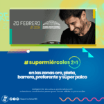 Super Miércoles de 2x1 en Superboletos 15 de enero: 2x1 en boletos a conciertos y shows