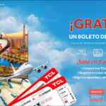 Promoción TCL: boleto de avión Gratis en la compra de una pantalla en vuelacontcl.com