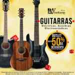 Outlet de guitarras Veerkamp: Hasta 50% de descuento en guitarras eléctricas, acústicas y electroacústicas