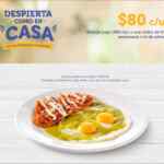 Desayunos Vips 2020 a sólo $80 pesos con jugo o fruta y café