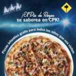 Promoción Reyes Magos California Pizza Kitchen: pizza infantil Gratis para todos los niños hoy y mañana