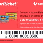 Cupón Soriana Soriticket de 4 latas de atún Dolores Gratis en la compra otras 4 latas