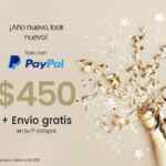 Promoción Privalia Paypal de $450 de descuento en tu primera compra de $1,200 o más