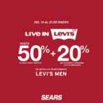 Promoción Sears Levi's: hasta 50% de descuento + 20% adicional