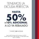 Terceras Rebajas Tommy Hilfiger: Hasta 50% de descuento + 10% adicional