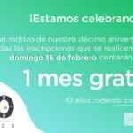 1 MES GRATIS DE ECOBICI SOLO HOY*