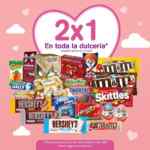 Promoción Farmacias Benavides San Valentín: 2x1 en toda la dulcería hoy y mañana (chocolates, dulces, etc)