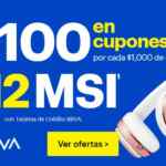 En Best Buy $100 en cupones por cada $1,000 de compra + 12 MSI con BBVA Bancomer
