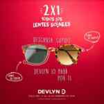 Devlyn promo de San Valentín: 2x1 en lentes solares