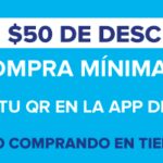 Promoción Dominos Pizza Mercado Pago de $50 de descuento al pagar con código QR