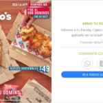 Promoción Domino's Arma tu pizza: Pizza mediana de hasta 4 ingredientes por $99