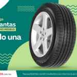 Promoción Elektra 2x1 en llantas del mismo modelo