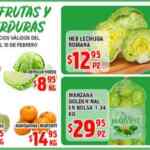 Ofertas HEB 7 Días de frutas y verduras del 4 al 10 de febrero 2020