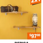 En Home Depot 2x1 en repisas de melamina