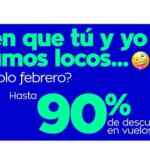 Promoción Interjet Febrero Loco: Hasta 90% de descuento en vuelos