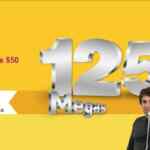 Nuevos paquetes izzi de 125 megas de internet + llamadas ilimitadas desde $550 al mes