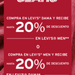 Promoción Levi's San Valentín: 20% de descuento + 9 msi para tu pareja