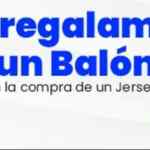 Promoción Martí de balón Gratis en la compra de un jersey