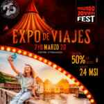 Expo de Viajes Mundo Joven Fest 7 y 8 de marzo 2020: Entrada gratis si te registras en mundojovenfest.com