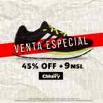 Venta Especial Netshoes Febrero 2020: hasta 45% de descuento + 9 MSI en tenis y sneakers