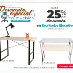 Office Depot Venta Especial en Muebles con hasta 25% de descuento en sillas, escritorios y más